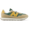 image:imageNew Balance Kids Kids 237 Bungee Lace SneakerDark JuniperDried Apricot