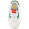 image:imageNew Balance Kids Kids 237 Bungee Lace SneakerGrey MatterClassic PineTrue Red