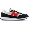 image:imageNew Balance Kids Kids 237 Bungee Lace SneakerGrey MatterTrue Red