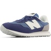 image:imageNew Balance Kids Kids 237 Bungee Lace SneakerHeron BlueVintage Indigo 1