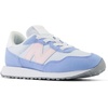 image:imageNew Balance Kids Kids 237 Bungee Lace SneakerIce BlueRose Sugar