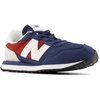 image:imageNew Balance Kids Kids 237 Bungee Lace SneakerNb NavyBrick RedWhite