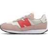 image:imageNew Balance Kids Kids 237 Bungee Lace SneakerOyster PinkMars Red