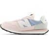 image:imageNew Balance Kids Kids 237 Bungee Lace SneakerQuartz PinkLight Arctic Grey