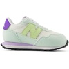 image:imageNew Balance Kids Kids 237 Bungee Lace SneakerSea SaltDry Lime