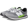 image:imageNew Balance Kids Kids 237 Bungee Lace SneakerShadow GreyPixel Green