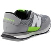 image:imageNew Balance Kids Kids 237 Bungee Lace SneakerShadow GreyPixel Green