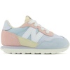 image:imageNew Balance Kids Kids 237 Bungee Lace SneakerStarlightMorning FogPink Haze