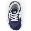image:imageNew Balance Kids Kids 237 Bungee Lace SneakerWhiteNb Navy