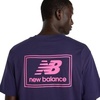 image:imageNew Balance Mens Graphic TShirtBoysenberry  Woven Label