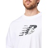 image:imageNew Balance Mens Graphic TShirtNb White  Future Tech Nb