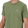 image:imageNew Balance Mens Sport Essentials Heathertech TShirtDark Olivine