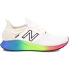 image:imageNew Balance Womens Fresh Foam Roav Running ShoeWhiteCobaltEnergy Lime