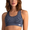 image:imageNew Balance Womens Seamless High Impact Sports Bra with Adjustable Wide Straps and Removal Pads Black Medium