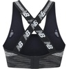 image:imageNew Balance Womens Seamless High Impact Sports Bra with Adjustable Wide Straps and Removal Pads Black Medium