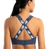 image:imageNew Balance Womens Seamless High Impact Sports Bra with Adjustable Wide Straps and Removal Pads Munsell White Small