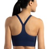 image:imageNew Balance Womens Seamless Wirefree Strappy Longline HighNeck Sports Bra with Removable Pads Alpha Pink Large