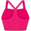 image:imageNew Balance Womens Seamless Wirefree Strappy Longline HighNeck Sports Bra with Removable Pads Alpha Pink Large