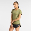 image:imageNew Balance Womens Sport Short SleeveDark Olivine