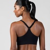 image:imageNew Balance Womens Sports Bras 3 Pack Seamless Cami Removable Pads Medium Impact Gym Sports Bra for Women Workout SetBlackBlackBlack