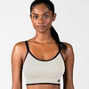 image:imageNew Balance Womens Sports Bras 3 Pack Seamless Cami Removable Pads Medium Impact Gym Sports Bra for Women Workout SetGrey  Black  Sea Salt