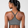 image:imageNew Balance Womens Sports Bras 3 Pack Seamless Cami Removable Pads Medium Impact Gym Sports Bra for Women Workout SetGrey  Black  Sea Salt