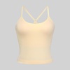 image:imageNew Balance Womens Yoga Back Crop Top with Builtin Sports Bra Cami Top for Running Workouts Activewear for WomenDawn Glow
