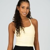 image:imageNew Balance Womens Yoga Back Crop Top with Builtin Sports Bra Cami Top for Running Workouts Activewear for WomenDawn Glow