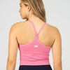 image:imageNew Balance Womens Yoga Back Crop Top with Builtin Sports Bra Cami Top for Running Workouts Activewear for WomenReal Pink