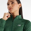 image:imageNew Balance womens Athletics Heat Grid 12 ZipNight Watch Green Heather