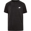 image:imageNew Balance Boys Athletic Shirts  Short Sleeve Crewneck Boys Shirts Active Performance Dri Fit Shirts for KidsBlack Space Dye