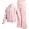 image:imageNew Balance Girls Sweatsuit Set  2 Piece Long Sleeve Woven Jacket and Cargo Jogger Sweatpants Girls Athletic Sets 716Rose Sugar