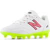 image:imageNew Balance Kids 442 Academy Fg V2 Soccer ShoeWhiteHiliteBlack