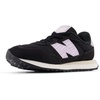 image:imageNew Balance Kids Kids 237 Bungee Lace SneakerBlackLilac Glo