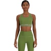 image:imageNew Balance Womens Nbsleek Medium Support Sports BraDark Olivine