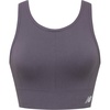 image:imageNew Balance Womens Seamless MID Impact HIGH Neck Longline Sport Bra with Removable Pads