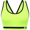 image:imageNew Balance Womens Seamless Racerback Sports Bra with Allover Texture and Engineered Breathability HiLite XLarge
