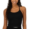 image:imageNew Balance Womens Yoga Back Crop Top with Builtin Sports Bra Cami Top for Running Workouts Activewear for WomenBlack
