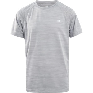 image:imageNew Balance Boys Athletic Shirts  Short Sleeve Crewneck Boys Shirts Active Performance Dri Fit Shirts for KidsRaincloud Space Dye