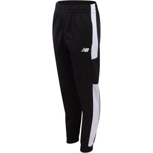 image:imageNew Balance Boys Sweatpants  Active Performance Tricot Boys Joggers with Inner Drawstring Waist  Athletic Pants for KidsDeep Black White
