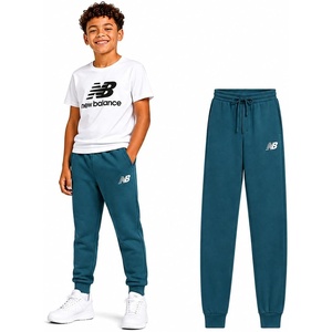 image:imageNew Balance Boys Sweatpants  Performance Fleece Athletic Pants Boys Joggers with Drawstring Waistband and Pockets 820New Spruce