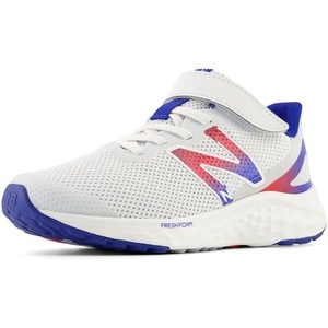 image:imageNew Balance Kids Fresh Foam Arishi V4 BungeeQuartz GreyTeam RoyalTeam Red