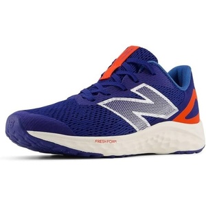 image:imageNew Balance Kids Fresh Foam Arishi V4 Running Shoe Little KidInkwellNeo FlameSilver Metallic