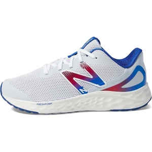 image:imageNew Balance Kids Fresh Foam Arishi V4 Running Shoe Little KidQuartz GreyTeam RoyalTeam Red