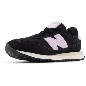 image:imageNew Balance Kids Kids 237 Bungee Lace SneakerBlackLilac Glo