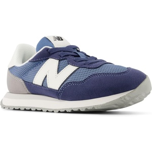 image:imageNew Balance Kids Kids 237 Bungee Lace SneakerHeron BlueVintage Indigo 1