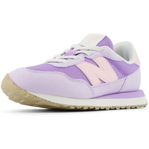 image:imageNew Balance Kids Kids 237 Bungee Lace SneakerLilac GloShell Pink