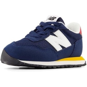 image:imageNew Balance Kids Kids 237 Bungee Lace SneakerNb NavyVarsity Gold