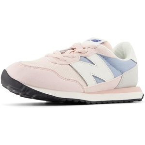 image:imageNew Balance Kids Kids 237 Bungee Lace SneakerQuartz PinkLight Arctic Grey