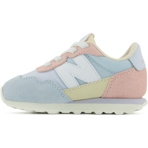 image:imageNew Balance Kids Kids 237 Bungee Lace SneakerStarlightMorning FogPink Haze